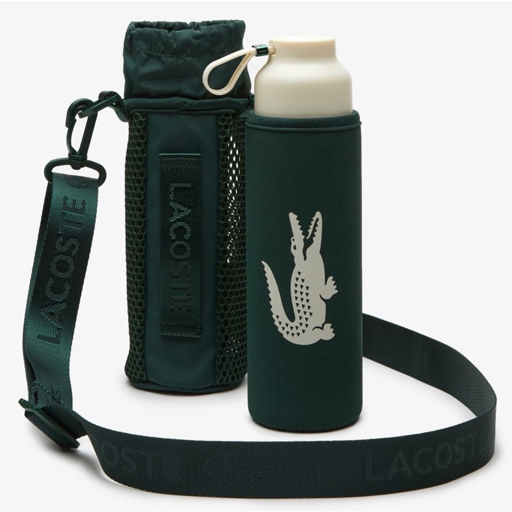 Lacoste Dark Green Bottle with Strap